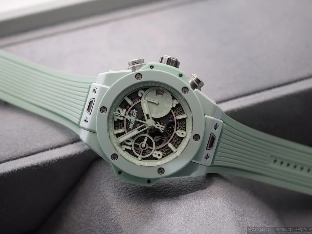 W&W 2025: Hublot Big Bang Unico Mint Green Ceramic (Live Photos
